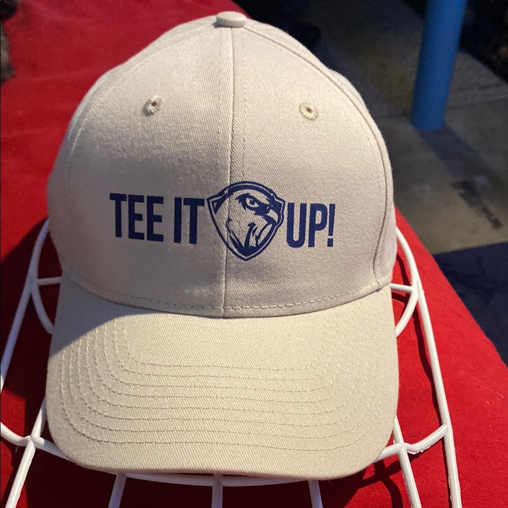 Tee It Up! Beige Baseball Cap